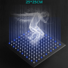 Douche pluie murale led 250x250 mm Laslo