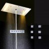 Ciel de pluie LED 700 × 380 mm, composition de douche thermostatique Niarko