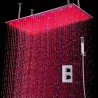 Ciel de pluie XXL led 1000x500 mm, composition de douche thermostatique Ultron