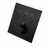 Robinetterie thermostatique 3 fonctions, système push