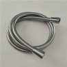 Flexible de douche pvc, chrome satiné longueur 150 cm